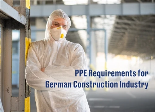 Requisiti DPI per l'industria edile tedesca